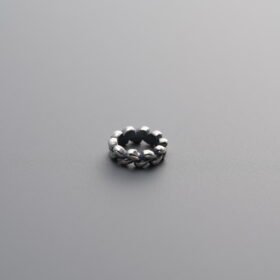 925 Silver-Vintage-Wheat Ear Spacer Bead-5mm