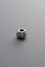 925 Sterling Silver-Antiqued-Star Spacer Bead-6mm - Image 3