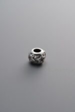 925 Sterling Silver-Antiqued-Star Spacer Bead-6mm - Image 2