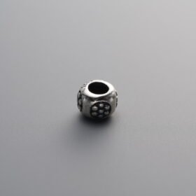 925 Silver-Vintage-Small Flower Spacer Bead-5mm