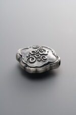 925 Sterling Silver-Antiqued-Auspicious Cloud Spacer Bead-18mm - Image 2