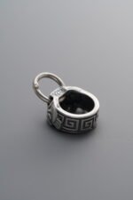 925 Sterling Silver-Antiqued-Pixiu Spacer Bead-10mm - Image 2