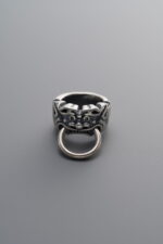 925 Sterling Silver-Antiqued-Pixiu Spacer Bead-10mm