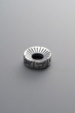 925 Silver-Vintage-Six-syllable mantra Spacer Bead-10mm - Image 3