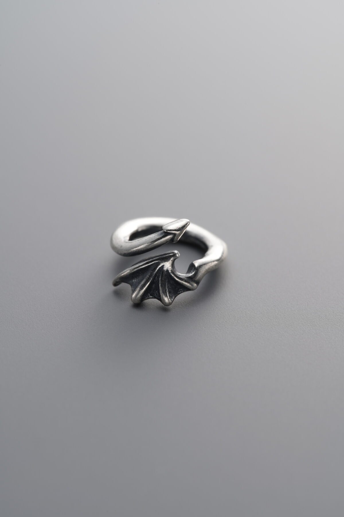 Open Bone Wing Spacer Bead Hoop