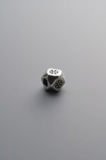 925 Silver-Vintage-Octagonal Bead-4mm