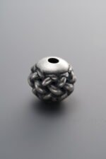 925 Silver-Vintage-Braided Spacer Bead-12mm