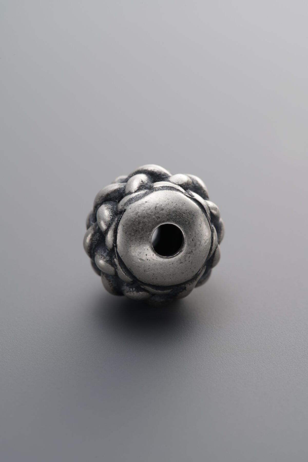 925 Sterling Silver-Antiqued-Braided Spacer Bead-12mm - Image 3