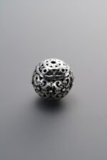 925 Silver-Vintage-Hollowed-out Spacer Bead-10mm - Image 3