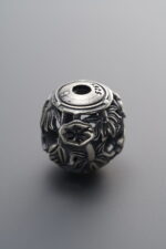 925 Sterling Silver-Antiqued-Openwork Lotus Leaf Spacer Bead-13mm - Image 2