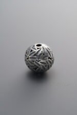 925 Sterling Silver-Antiqued-Leaf Spacer Bead-10mm - Image 4