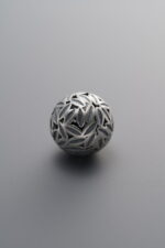 925 Sterling Silver-Antiqued-Leaf Spacer Bead-10mm - Image 3