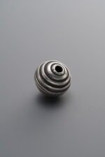 925 Sterling Silver-Antiqued-Spiral Spacer Bead-8mm