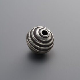 925 Sterling Silver-Antiqued-Spiral Spacer Bead-8mm
