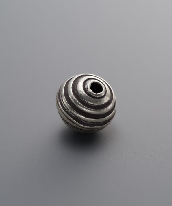 925 Sterling Silver-Antiqued-Spiral Spacer Bead-8mm