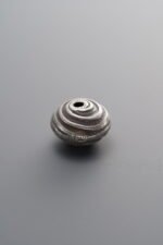 925 Sterling Silver-Antiqued-Spiral Flat Spacer Bead-10mm - Image 3