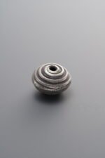 925 Sterling Silver-Antiqued-Spiral Flat Spacer Bead-10mm