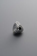 925 Sterling Silver-Antiqued-Rondelle Spacer Bead-7mm