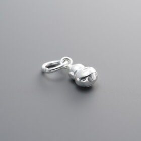 925 Sterling Silver-Antiqued-Gourd Pendant-9mm