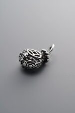 925 Silver-Vintage-Lucky Bag Pendant-12mm - Image 3