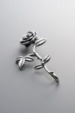 Rose Flower Half-bangle Hook