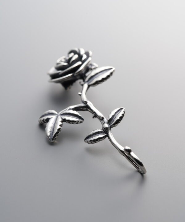 Rose Flower Half-bangle Hook