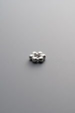 925 Sterling Silver-Bright-Rondelle Disc Spacer Bead-5mm - Image 4