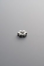 925 Sterling Silver-Bright-Rondelle Disc Spacer Bead-5mm - Image 3