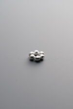 925 Sterling Silver-Bright-Rondelle Disc Spacer Bead-5mm - Image 2