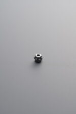 925 Sterling Silver-Antiqued-Rondelle Disc Spacer Bead-3mm - Image 3