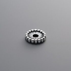 925 Silver-Vintage-Wheel Spacer Bead-8mm