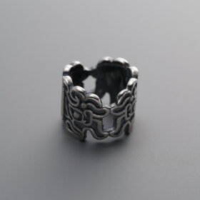 925 Silver-Vintage-Mythical Beast Spacer Bead-10mm