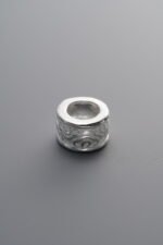 Wheel & Auspicious Cloud Spacer Bead