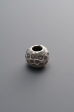 925 Silver-Vintage-Hammered Pattern Spacer Beads-8mm