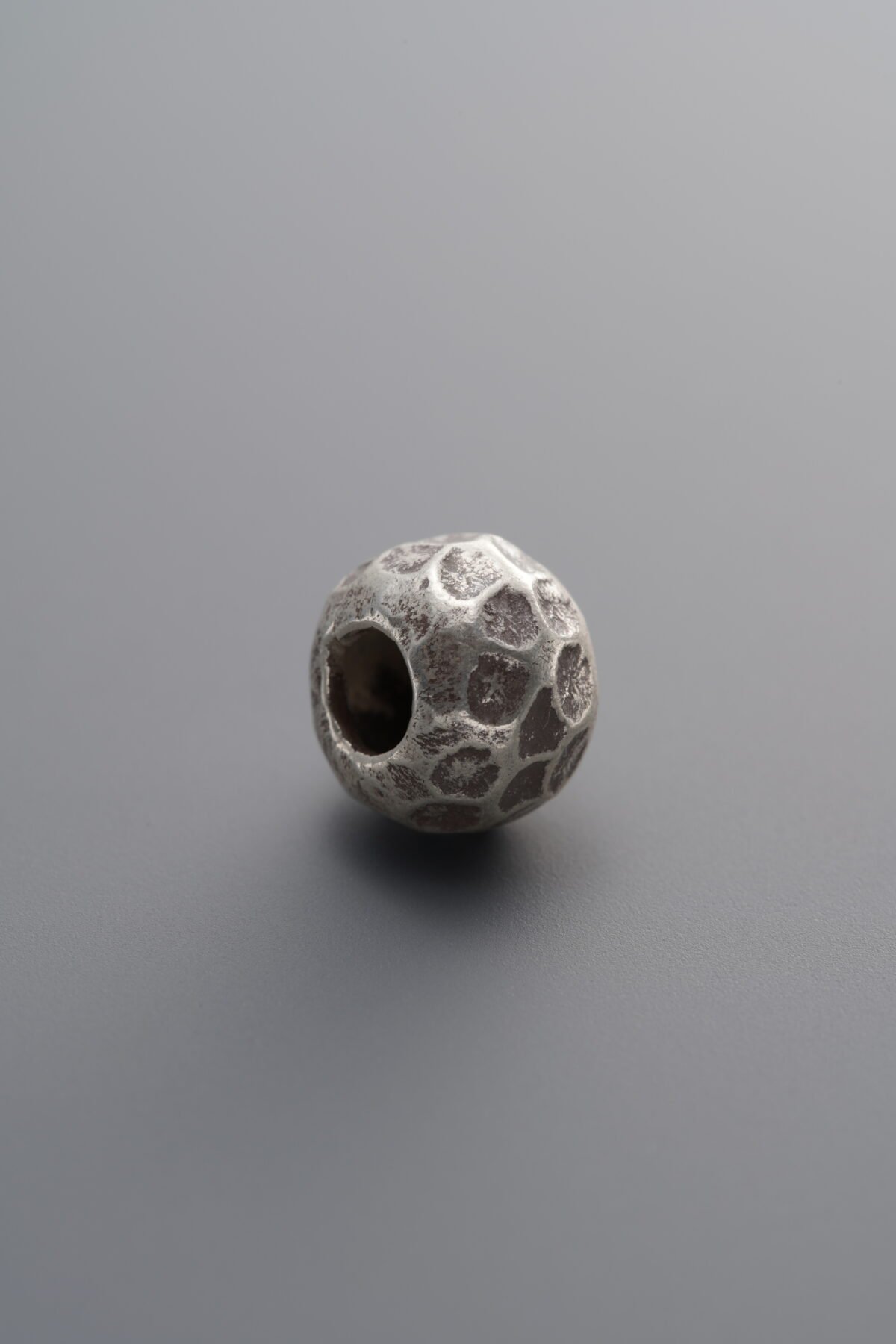 Hammered Pattern Spacer Beads