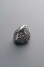 925 Sterling Silver-Antiqued-Large Triangle Spacer Bead-12mm