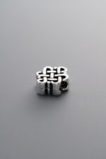 925 Silver-Vintage-Chinese Knot Spacer Bead-10mm - Image 4