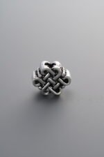 925 Silver-Vintage-Chinese Knot Spacer Bead-10mm - Image 3