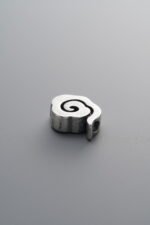 925 Silver-Vintage-Auspicious Cloud Spacer Bead-11mm - Image 2