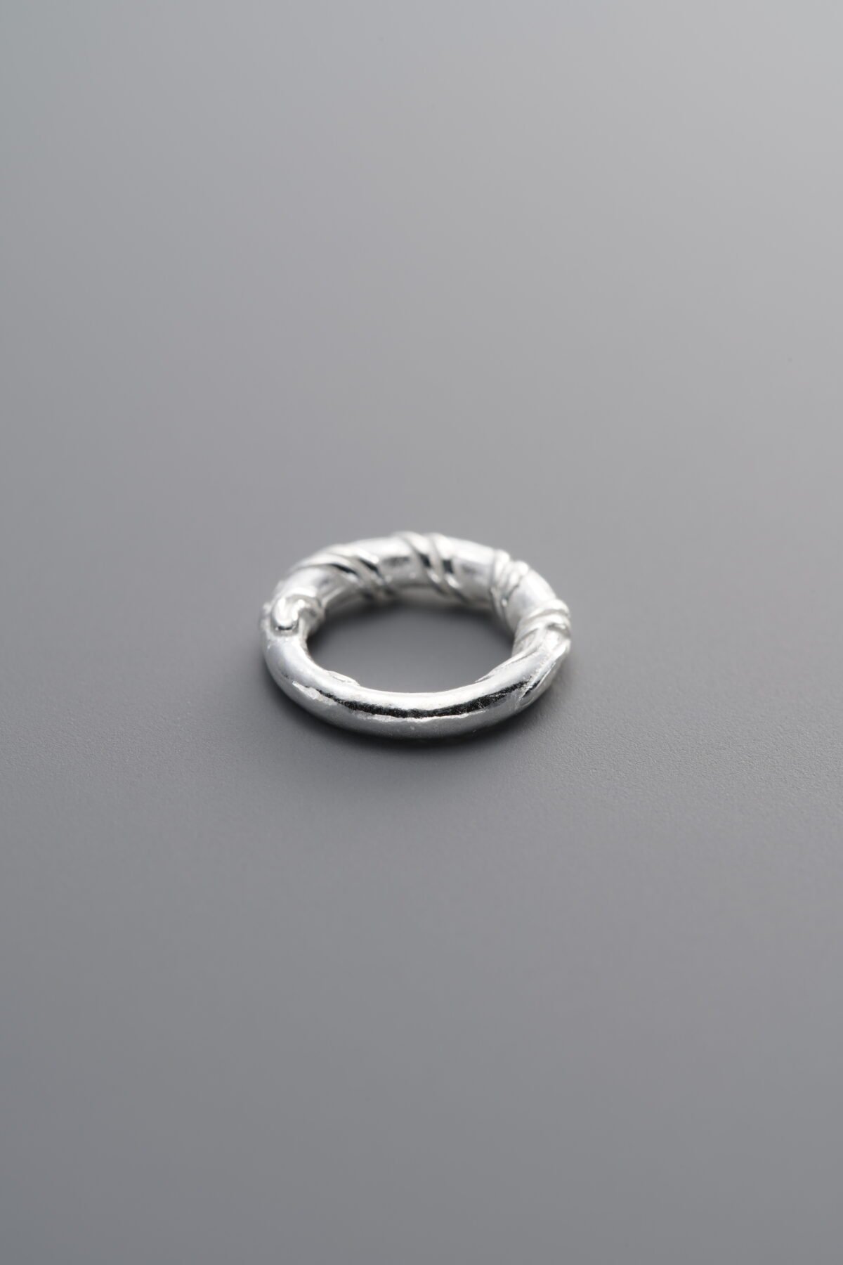 925 Sterling Silver-Bright-Wrapped Slider Bail-9mm - Image 3