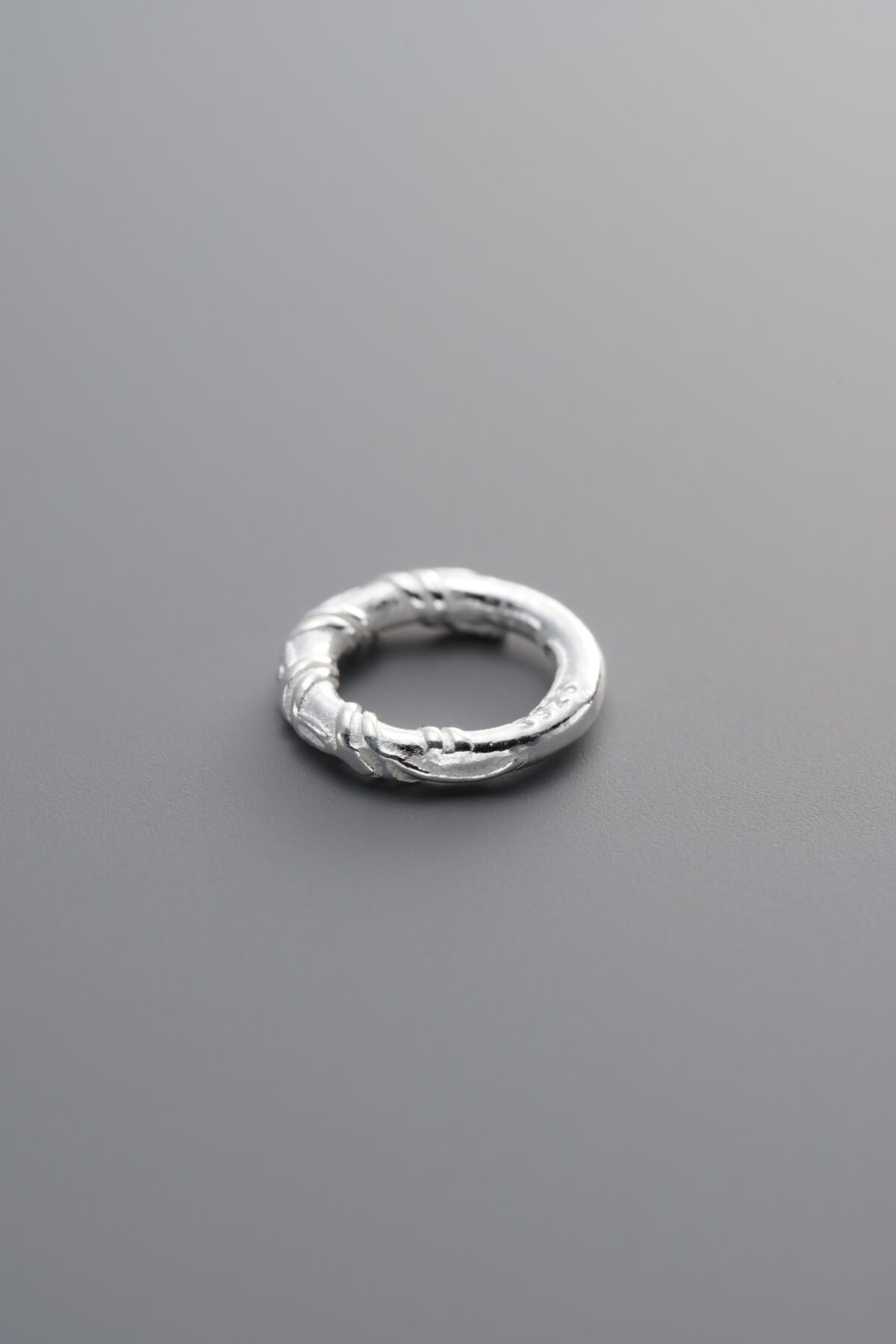 925 Sterling Silver-Bright-Wrapped Slider Bail-9mm - Image 2