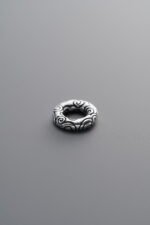 925 Silver-Vintage-Spiral Sliding Ring-8mm - Image 3
