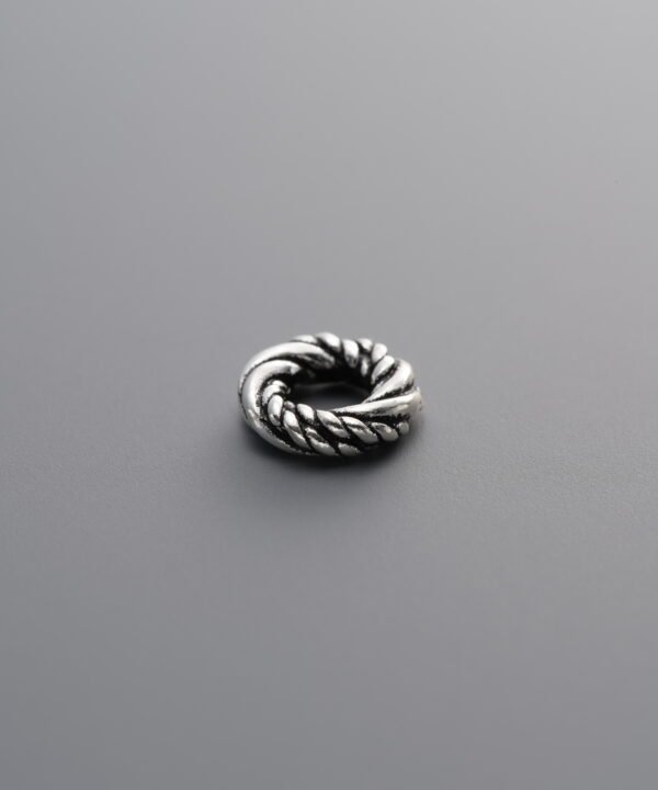 925 Silver-Vintage-Twisted Sliding Ring-7mm