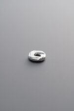 925 Sterling Silver-Bright-Twisted Wrapped Slider Bail-6mm - Image 2