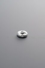 925 Sterling Silver-Bright-Twisted Wrapped Slider Bail-6mm - Image 4