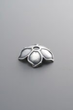 925 Silver-Vintage-Flower Bead Cap-13mm - Image 3