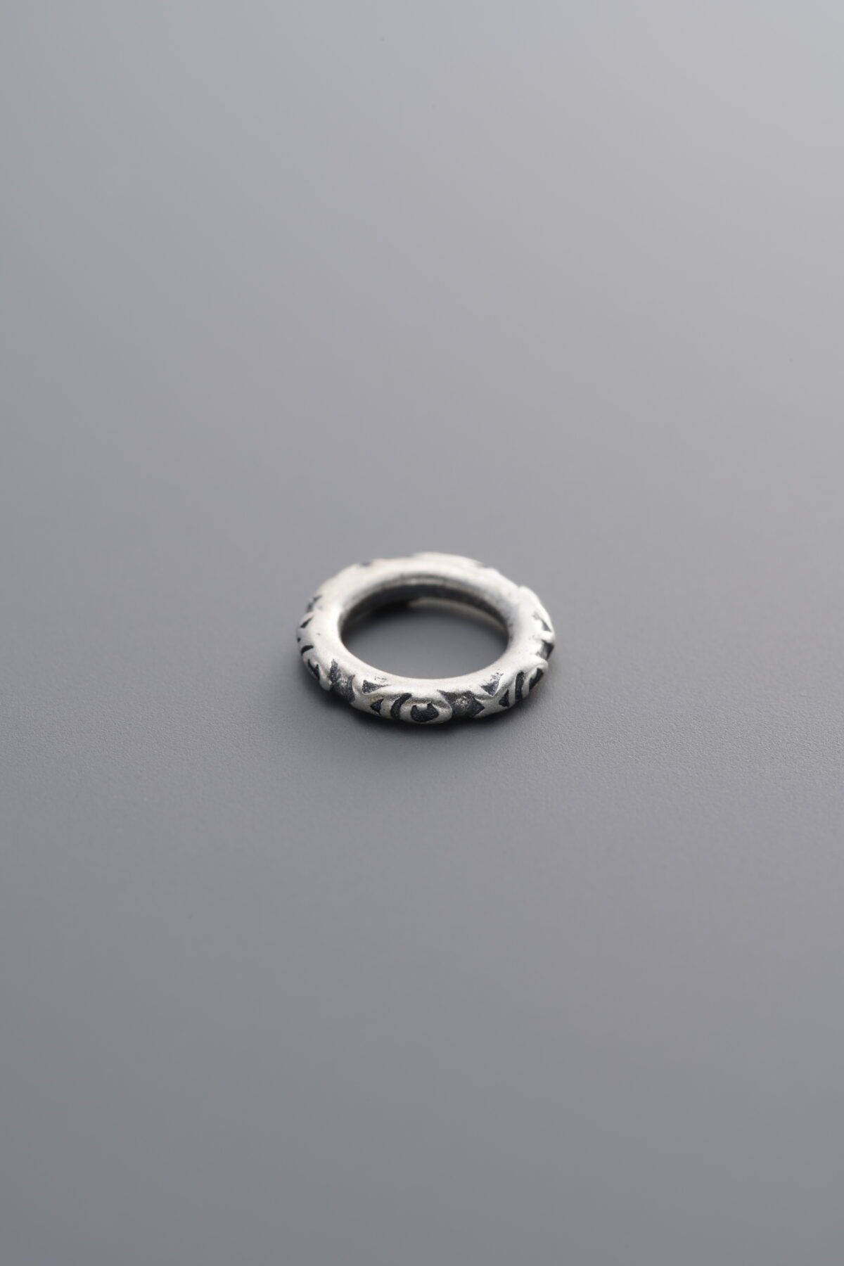 925 Sterling Silver-Antiqued-Fish Slider Bail-8mm - Image 3