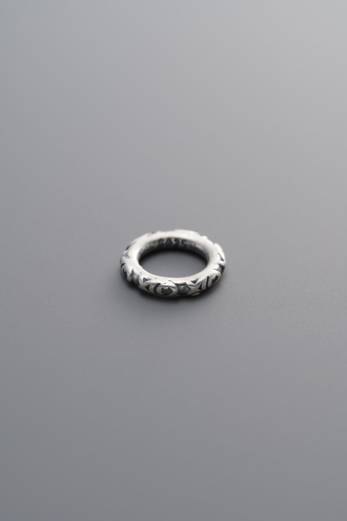 925 Sterling Silver-Antiqued-Fish Slider Bail-8mm - Image 2