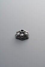 925 Silver-Vintage-Flower Bead Cap-9mm - Image 4