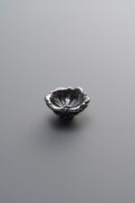 925 Sterling Silver-Antiqued-Flower Bead Cap-9mm - Image 3